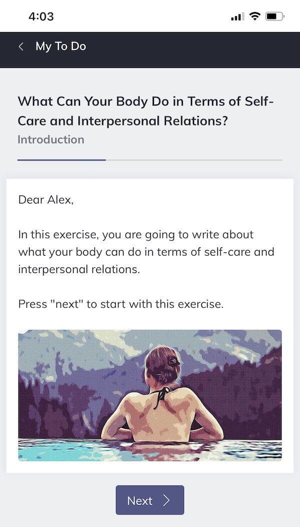 Quenza Self-Care and Interpersonal Relations Quenza Self-Care and Interpersonal Relations