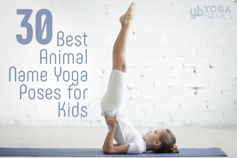 Animal Name Yoga Poses for Kids
